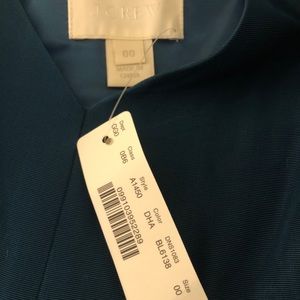 NWT green JCrew dress